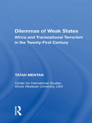 cover image of Dilemmas of Weak States